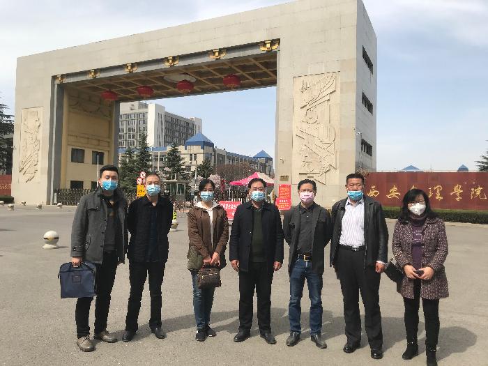 山西绛县科技局来我校开展科研成果转化交流活动