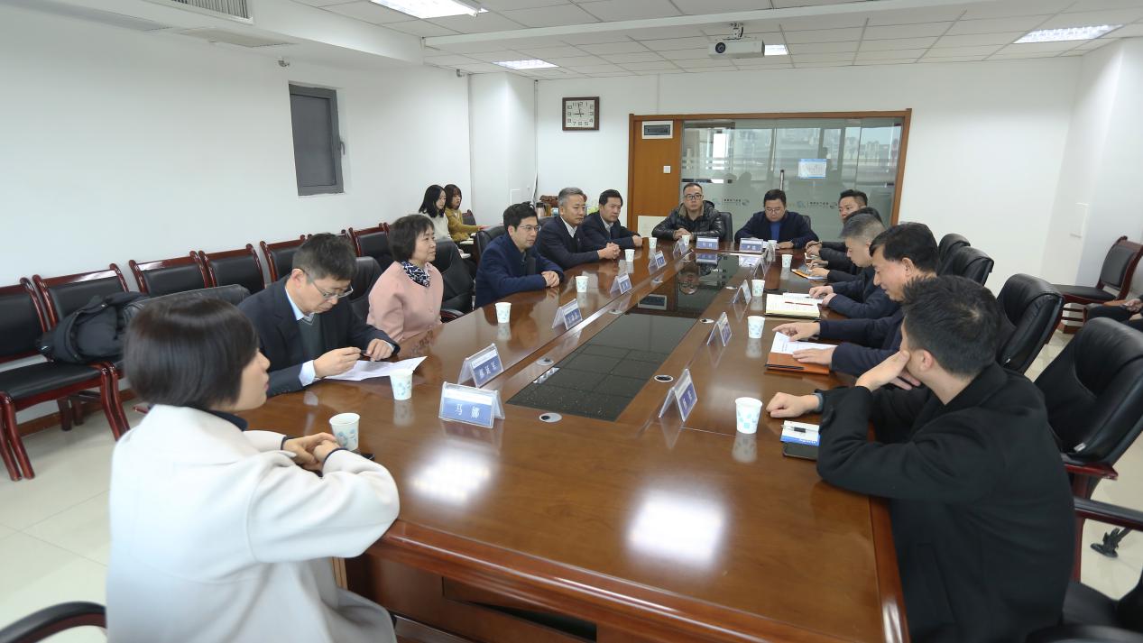 校长陈刚一行赴陕西广电网络股份有限公司调研座谈