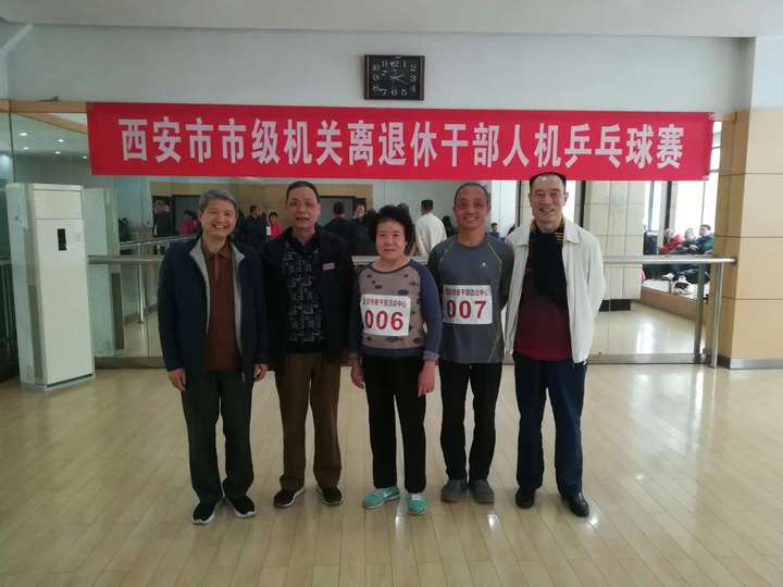 学校代表队在“市级机关离退休干部人机乒乓球赛”中喜获佳绩