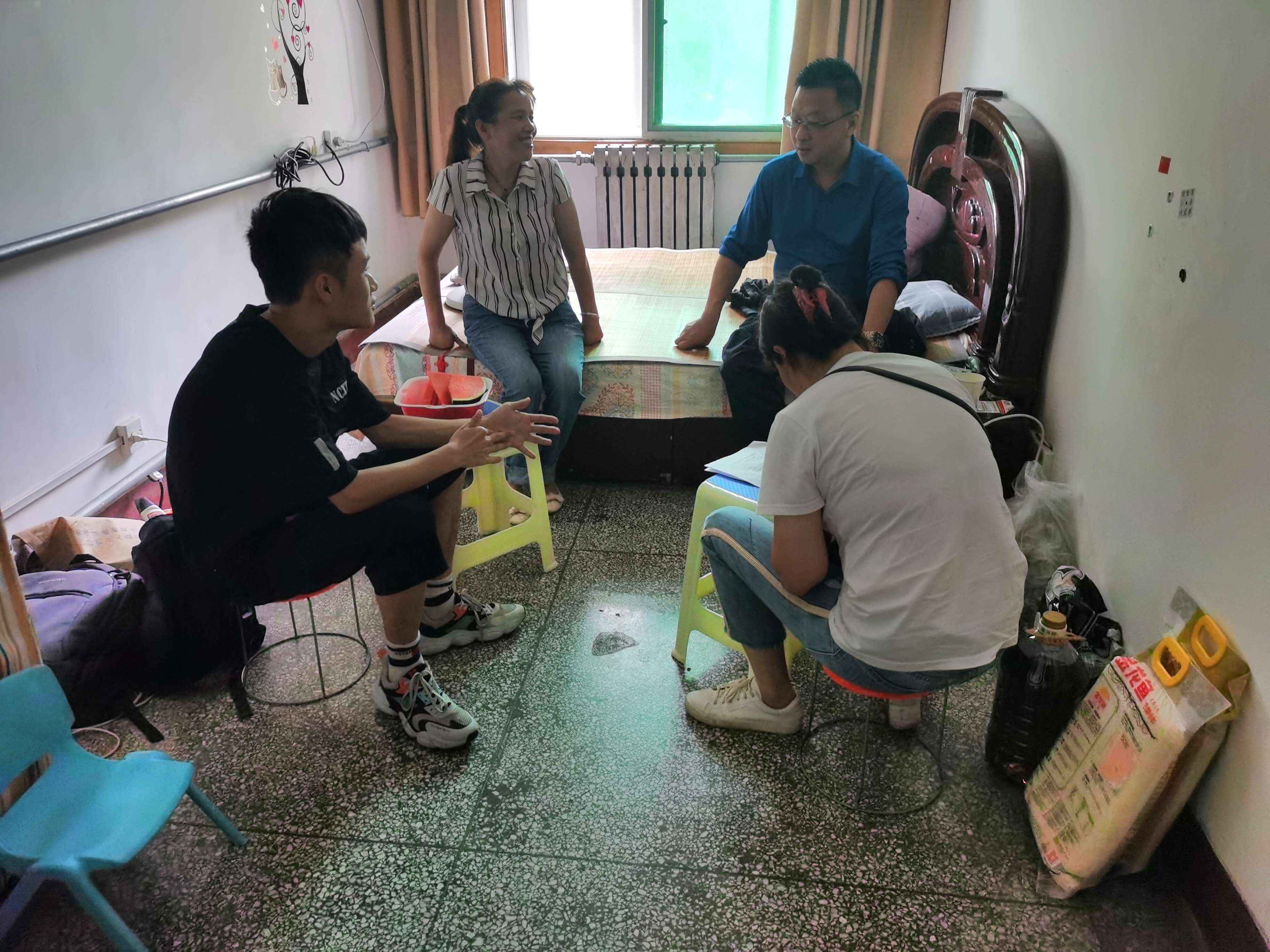 机械与材料工程学院开展2021年暑期“精准资助基层行”走访活动