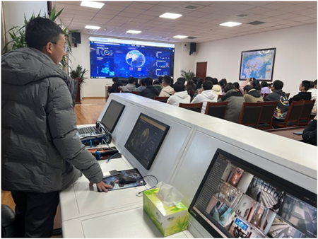 信息工程学院学生赴陕西省地质调查院参观学习