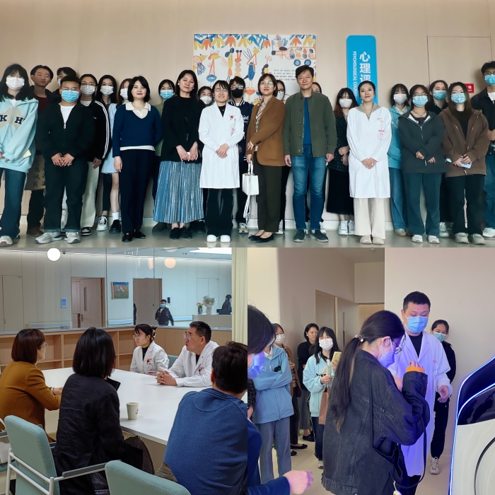 美术与设计学院赴西安国际医学中心精神心理医院访企拓岗