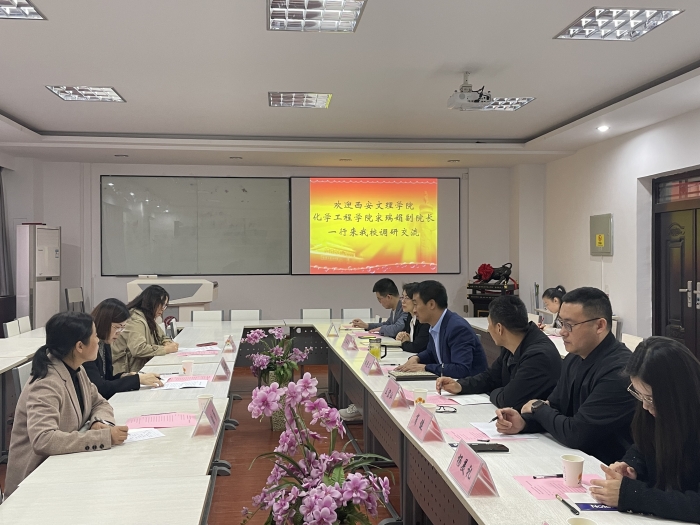 化学工程学院赴宝鸡文理学院调研交流