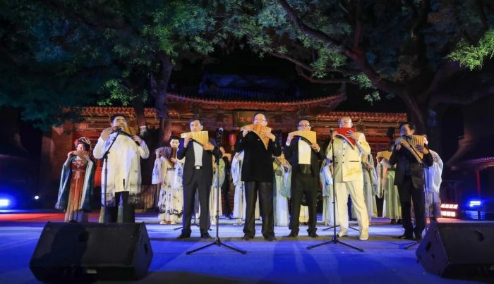 千年古音与百年书院的天籁和鸣--大型实景专场音乐会《往世》在关中书院上演