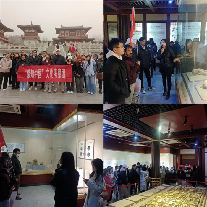     我校留学生赴青龙寺遗址博物馆参观考察