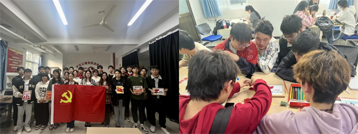 “一站式”学生第二社区党支部开展“传承红色基因 坚守种子初心——五谷绘初心”主题党日活动